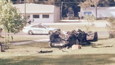 В катастрофиралия седан на Tesla е открит лаптоп