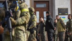 Зеленски посети освободения Херсон 