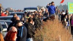 Протести в цялата страна срещу високите цени на горивата