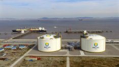 Вносът на втечнен газ за Китай се понижава в края на зимата