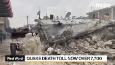 Жертвите на трусовете в Турция вече са над 7700 души