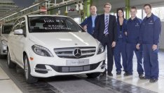 Стартира производството на B-Class Electric Drive