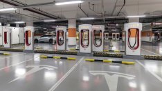 Третата зарядна станция Supercharger на Tesla у нас ще бъде в Бургас