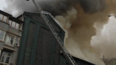 Пламна бившето кино "Възраждане" в София, пожарът е овладян