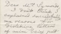 Писмо на Луис Карол отива на търг