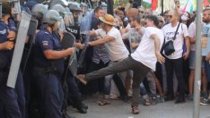 35 души са задържани при днешните протести