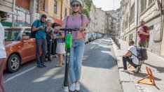 Управлението на електрическите тротинетки – само с книжка и задължително с каска