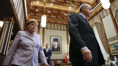 Меркел и Ердоган ще си сътрудничат в борбата с тероризма