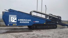 American Augers DD600: Технологично решение за стратегическия проект „Вертикален газов коридор“