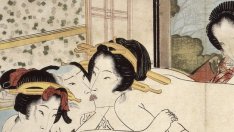 Хонконг е домакин на изложба на японски дървени отпечатъци с еротична тематика