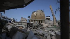 Дефектна ракета, изстреляна от Газа, е паднала в болницата в града