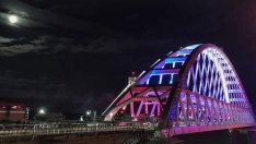Пожар гори на Кримския мост