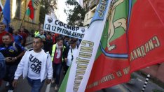 Полицаи протестираха за увеличение на заплатите с 15%