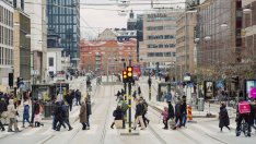 Икономиката на Швеция успя да избегне рецесията през първото тримесечие