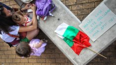 Пореден протест срещу превръщането на изоставения строеж в София в детска болница