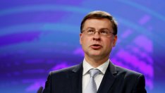 Домбровскис предвижда приемане на еврото 3 години след влизането в чакалнята