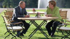 За какво си говориха в събота вечер Путин и Меркел?