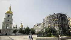 Русия удари Киев с дронове камикадзе