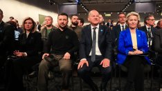 Зеленски е в Германия за разговори за следвоенното възстановяване на Украйна