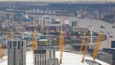 Строителството на офиси в Лондон достигна 5-годишно дъно