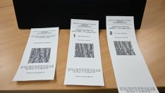 Показаха демо бюлетини, отпечатани от машина за гласуване