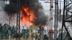 Руските ракетни удари разрушиха най-голямата ТЕЦ в Киев*