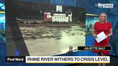 Река Рейн може да стане неплавателна в ключова отсечка