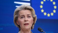 Фон дер Лайен пристигна в Киев дни преди доклада за членството на Украйна в ЕС