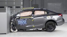 Honda Civic доминира в последните краш-тестове на IIHS