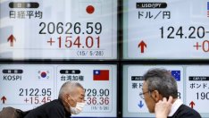 Азиатските борси започнаха седмицата на зелено