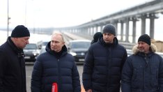 Осми ракетен удар над Украйна по време на инспекцията на Путин на Кримския мост