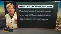 Меркел взе думата в предизборната кампания в Германия с критика към Мерц