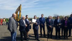 Започна работата по  разширението на пътя между Поморие и Ахелой