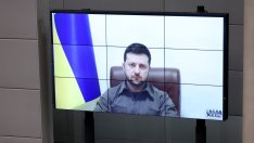 Зеленски обвини Русия във военни престъпления в Изюм