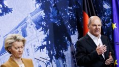 Шолц ще подкрепи фон дер Лайен за втори мандат само при мнозинство без крайнодесни партии