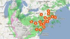 Google създаде първата кризисна карта на урагана Санди