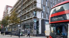 Новозапочнатото жилищно строителство в Лондон е на най-ниското си ниво от 2009 г.