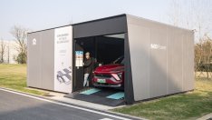 Nio откри своята първа станция за смяна на батерии в Германия