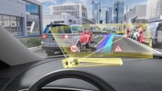 Continental превръща челното стъкло в огромен телевизор