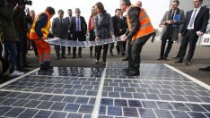 По-евтините панели направиха възможни соларните пътища