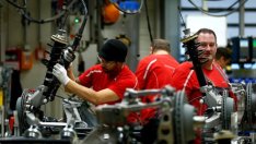 Германската икономика се свива през второто тримесечие