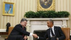 Порошенко договори помощ от САЩ за Украйна, но не и оръжия