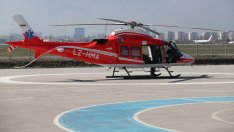 Първото дежурство на медицинския хеликоптер ще е през април