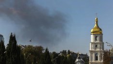 Руски дронове удариха централата на Службата за сигурност на Украйна