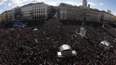 Лявата „Подемос“ събра над 100 000 души на митинг в Мадрид