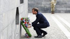 Еманюел Макрон пристигна  в Дания, за да преговаря за  европейската отбрана 