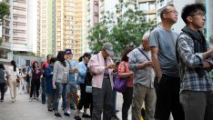 Рекордна избирателна активност отбелязват изборите в Хонконг
