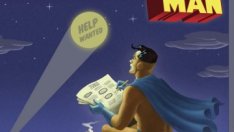 Безработен супергерой на борба срещу икономическите злодеи