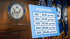 Битката за минимална надница от 15 долара на час в САЩ вече е спечелена