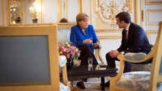 Макрон иска от Меркел отстъпки за укрепването на еврозоната